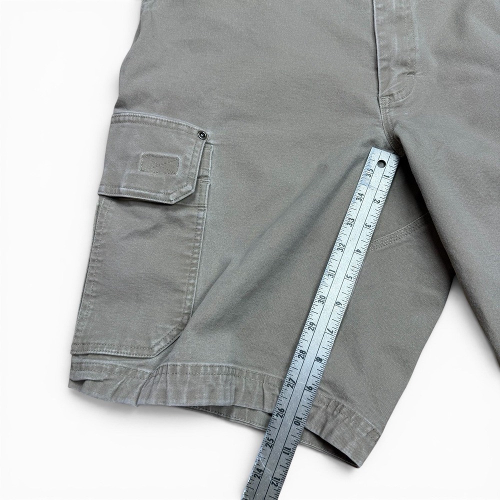 Duluth Trading Cargo Shorts 40 Canvas Flex Fire Hose Stretch Workwear Carpenter - Picture 8 of 12